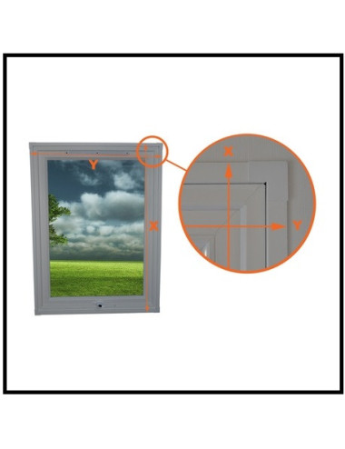 Combiné Store Larg 1060 x Haut 1100 Moustiquaire + Occultant