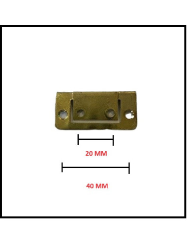 Charnière 51 mm en laiton MH ANGLAIS