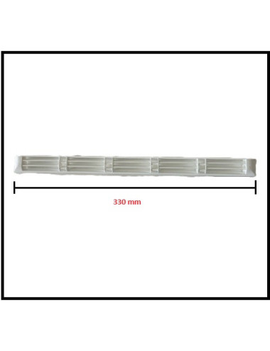 Grille d'aération clipsable LG330mm